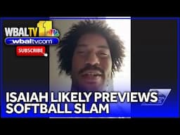 Isaiah Likely previews Softball Slam
