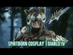 Transforming to SPIRITBORN CLASS - DIABLO IV COSPLAY | Prince De Guzman Transformations
