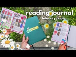 February reading journal update✍️📝📖🎨🖌️