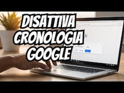 Disattivare Cronologia nell'account Google su PC | Tutorial by Roberto Di Molfetta