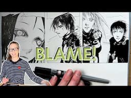 BLAME! Manga | Tsutomu Nihei Master Study in Pen and Ink