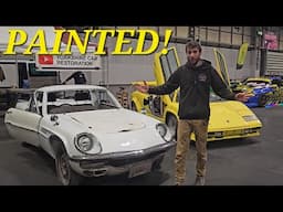 Super Rusty Barn find Mazda Cosmo Is Finally Painted