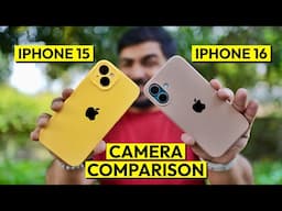 iPhone 15 vs iPhone 16 Camera Comparison | Same Camera Quality ? | Unedited Photos & Videos Samples