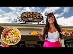 BEST hidden Disney eats 🏇 Saratoga Springs Paddock Grill food review 2025