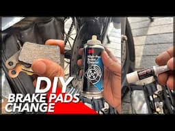 DIY HIMALAYAN 450 SHERPA BRAKE PADS CHANGE