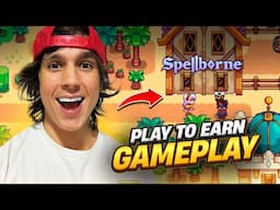 Play to earn Pokemon like mmo : Spellborne $BORNE