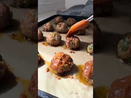 Tamari-Barbecue Meatball Subs with Quick Pickled Vegetables