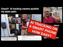 AI Tracking for Mobile Phones.  Using Gestures with FeiyuTech Scorp M2 Intelligent Gimbal. HOW EASY?