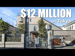 Inside a $12 Million 8 BEDROOM Tokyo Mansion | Tokyo Portfolio House Tours