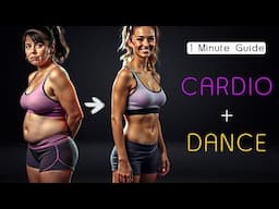 1 Minute : Cardio Dance Burn | 10 Mins to Get Fit & Energized!