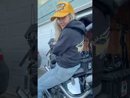 How I pack my Chopper for a trip! ​⁠@RussBrownMotorcycleAttorneys