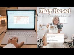 MAY MONTHLY RESET 🍁Travel, new goals & new changes! ✈️