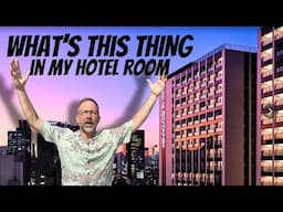 What is this THING in my hotel room?  Ultra modern hotel tour.