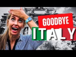Why LIVING in ITALY is BAD? WHY am I LEAVING ITALY? REAL REASONS 😱