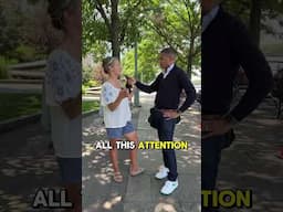 Asking people about the military parade in DC… #militaryparade #donaldtrump