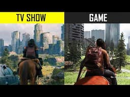THE LAST OF US Season 2 Episode 3 Side By Side Scene Comparison
