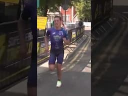 He won by taking a short cut?