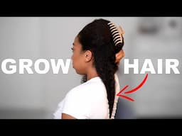 DO THESE 3 THINGS TO GROW YOUR HAIR IN 2025!