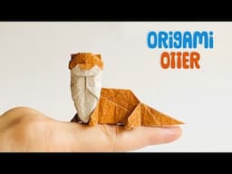 Origami Otter - revised, slow-paced tutorial