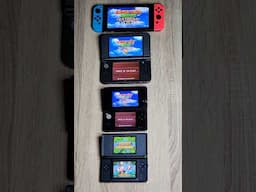 Donkey Kong - DS vs 3DS vs NEW 3DS vs Switch | Speed Test Comparison #shorts #3ds #switch #ds