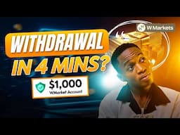 WMarkets Withdrawal in 4 Minutes? I Put It to the Test (Real-Time Proof)