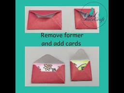 How to create Miniature Envelopes (Coolkatzcraft Ltd) #dollhouse #dollhousedecor #miniatures