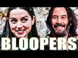 Ana de Armas & Keanu Reeves Funniest Bloopers