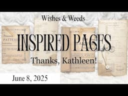 Inspired Journal Pages - inspo @BeAgainBooks  June 8, 2025