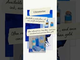Discover Ultramarine: The Artists 'True Blue' #art #painting #colorswatch #colourswatch #paint