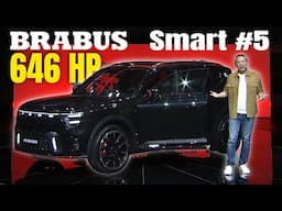 Smart #5 BRABUS Is Faster Than You Think – 646 HP Beast Revealed