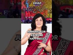 Improve Your English Vocabulary: Exult - Meaning/Example | #shorts #english #vocabulary #ashortaday