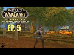 World of Warcraft Classic ERA Anniversary Realms - Rogue Pt 5 - Thunderstrike EU Relaxing Leveling