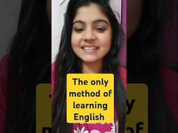 This is how I have learnt English language #karishmachauhan #speakconfidentenglish #spokenenglish