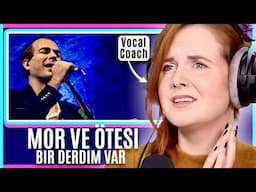Turkish Rock Icons! | Vocal Coach Analysis | mor ve ötesi - Bir Derdim Var Reaction