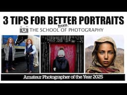 3 Tips for People and Portraits