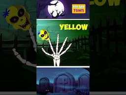 Colorida Família de dedos de esqueletos #shorts #musicaparacriancas #casateehee #learncolors