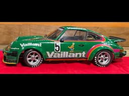 Ultra rare first Tamiya rc car porsche 934 refitting. Part 9