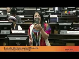 Asambleísta Luzmila Abad - Sesión 1023 - II Intervención