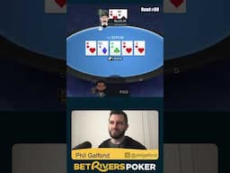 “Folded a Straight Like Nothing!” Phil Galfond vs Phil Hellmuth #pokershorts