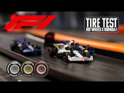 Hot Wheels F1 Car Speed Test: Soft vs. Medium vs. Hard Tires