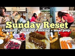 Sunday Reset in the Double Wide 🧺 | Fridge Clean Out, Grocery Haul & a Cozy Persian Dinner
