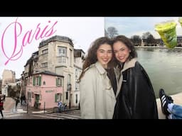 the best girls trip 🩰 winter in Paris, vintage shopping & cafe hopping!