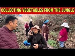 Collecting Vegetables in the Jungle with Sherdukpen Tribe in Shergaon Arunachal Pradesh