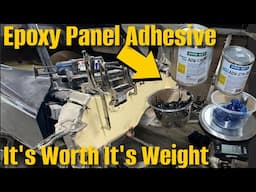 Testing Pro-Set Epoxy Panel Adhesive From Dynamic Corvettes.  Installing A Corvette Smooth Firewall.