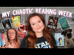 a peter pan retelling, small book haul, & puppy shenanigans | weekly reading vlog