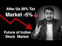 Why Indian Stock Market Is Falling After Trump's Tariff Policy? | Risky Sectors & Future Analysis