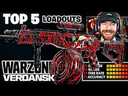 My Top 5 Loadouts for Verdansk! - How to Find the FASTEST TTK Setups in Warzone