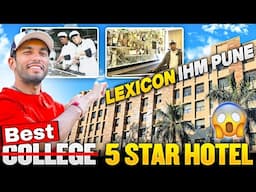 क्या ये है Best Hotel Management College?😱| Lexicon IHM Review| Hotel Management College in 2025|