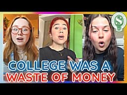 We Got a USELESS College DEGREE, We Can't AFFORD Life & Now We REGRET it...