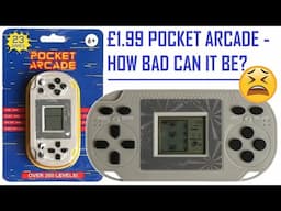£1.99 Pocket Arcade Handheld Review - How Bad Can It Be?